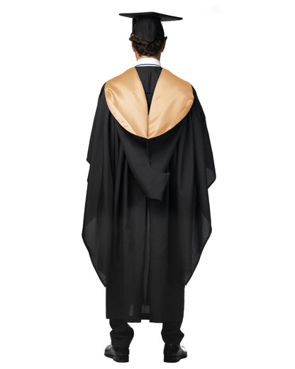 Bachelors Graduation Gown, Cap & Hood Set