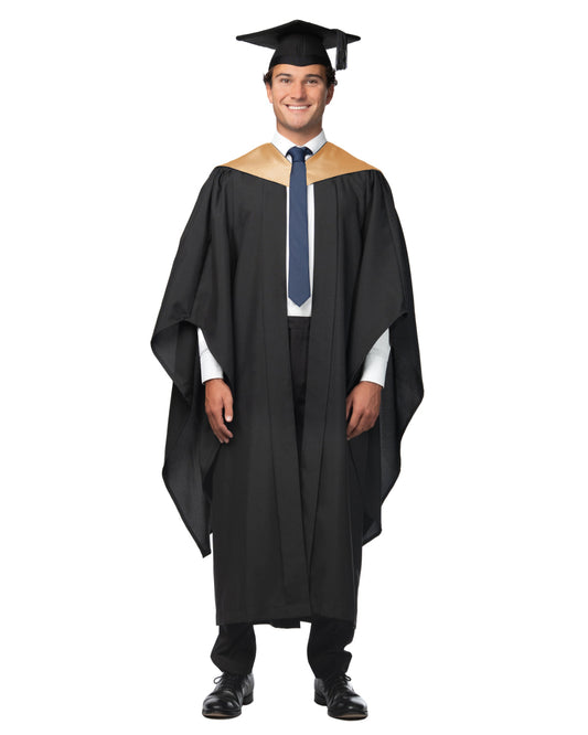 Bachelors Graduation Gown, Cap & Hood Set