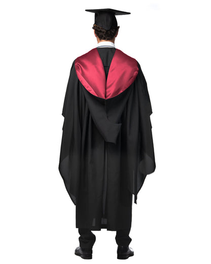 Bachelors Graduation Gown, Cap & Hood Set