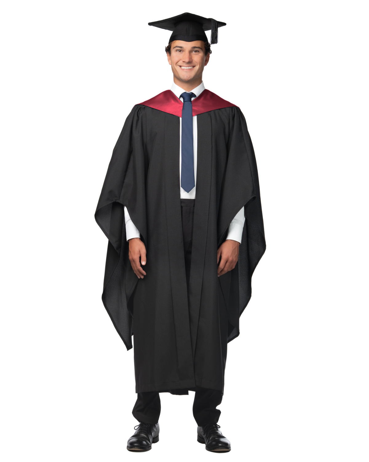 Bachelors Graduation Gown, Cap & Hood Set
