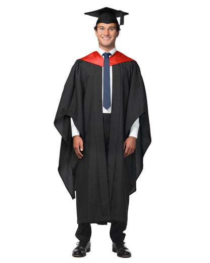 Bachelors Graduation Gown, Cap & Hood Set