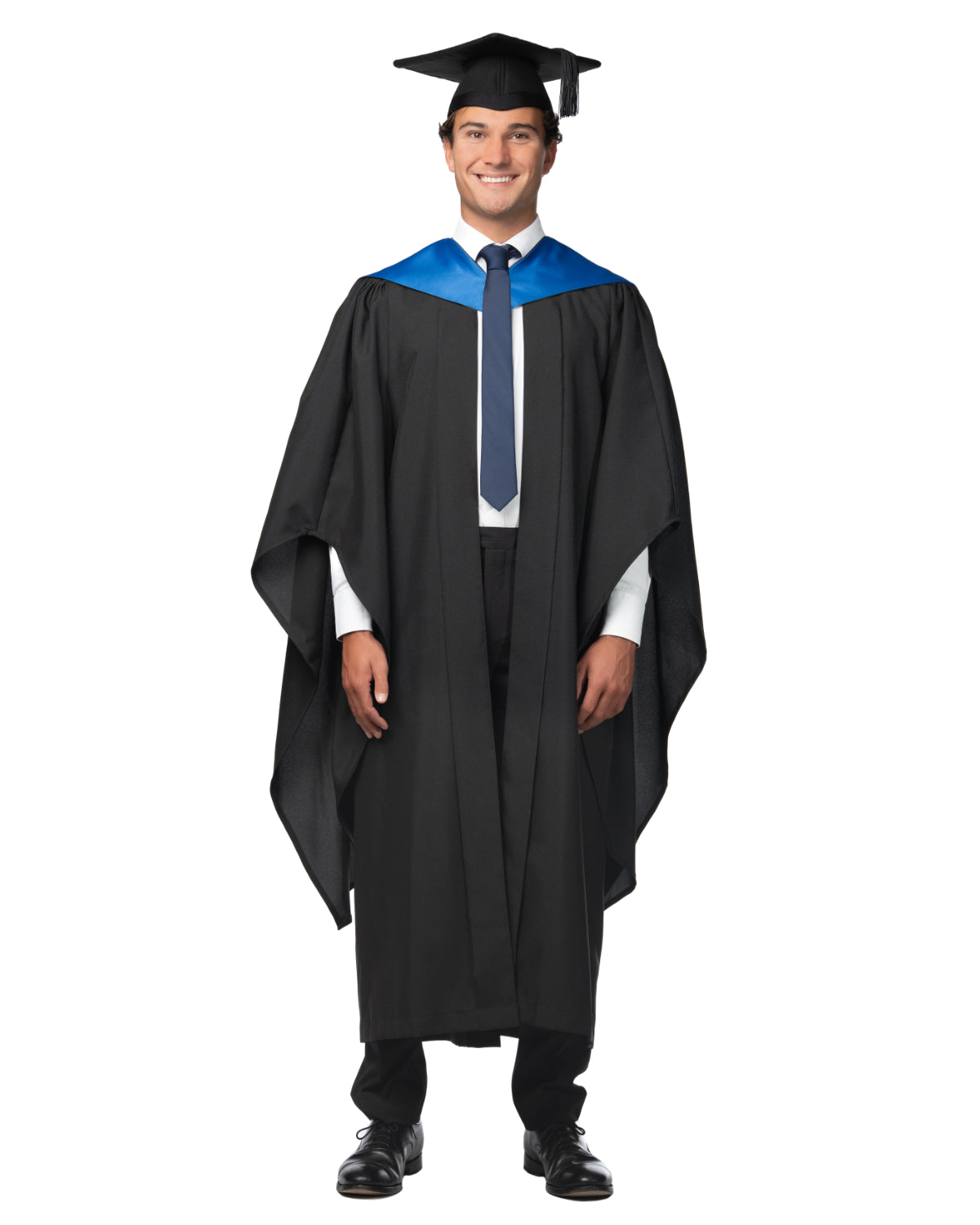 Bachelors Graduation Gown, Cap & Hood Set