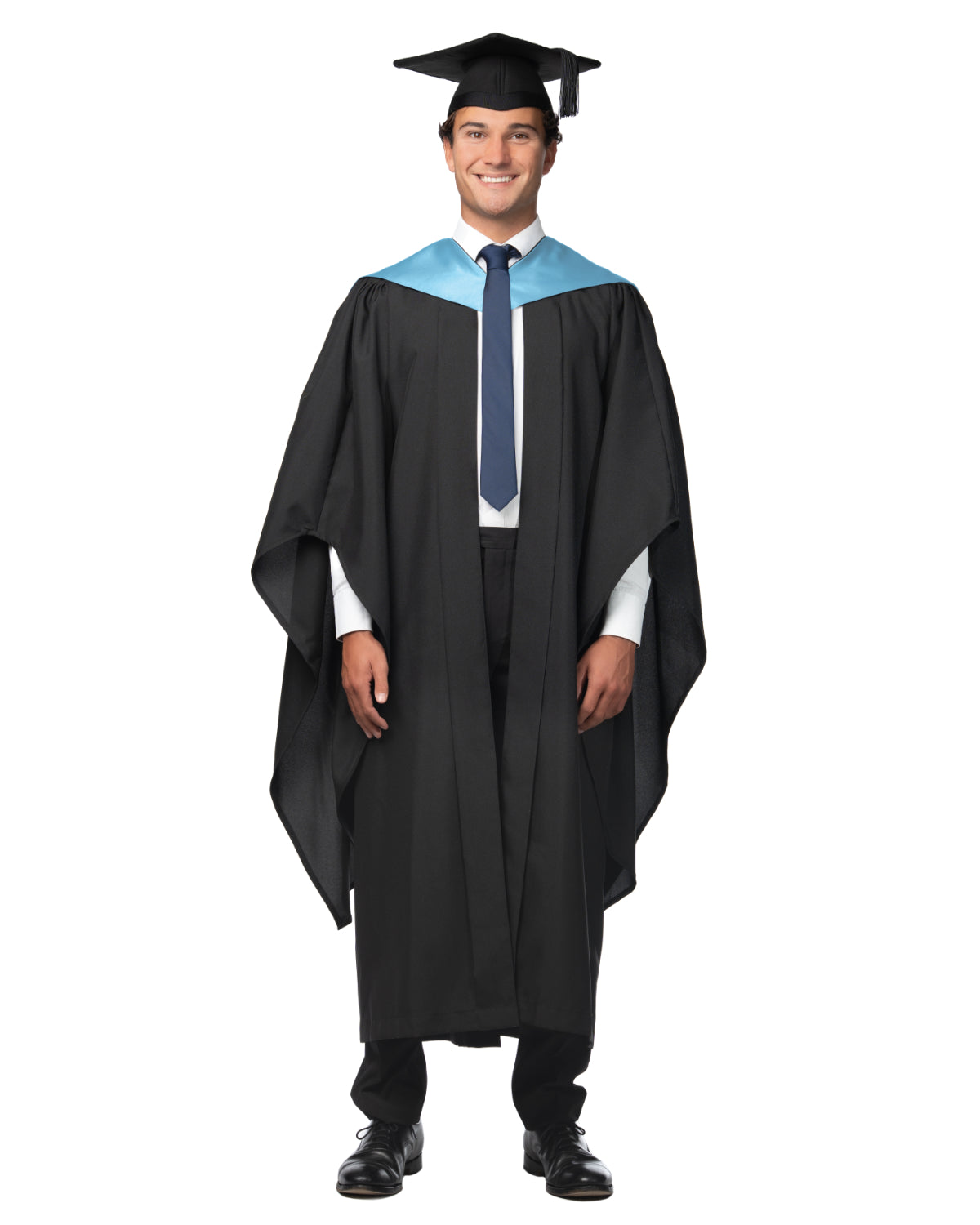 Bachelors Graduation Gown, Cap & Hood Set